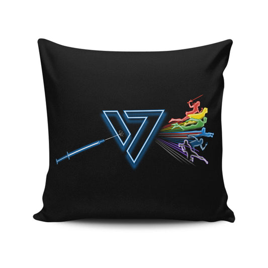 The Diabolical Side of the Seven - Throw Pillow