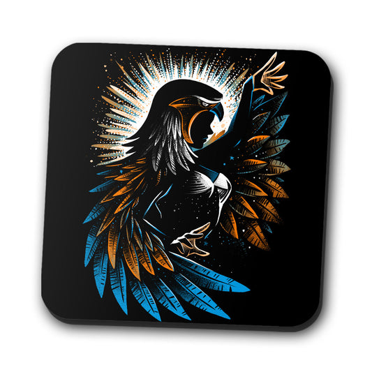The Falcon Sorceress - Coasters