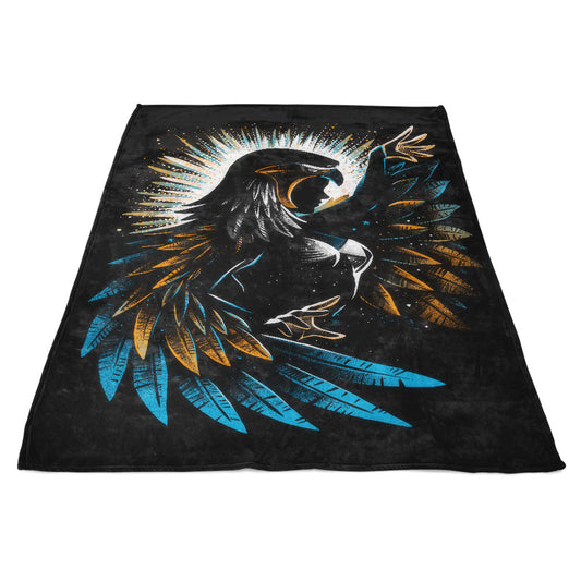The Falcon Sorceress - Fleece Blanket