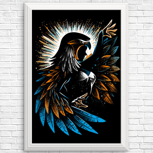 The Falcon Sorceress - Posters & Prints