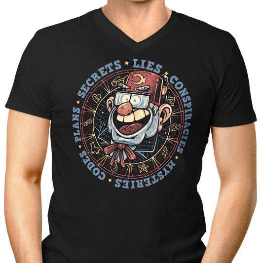 The Fall of Secrets - Men's V-Neck