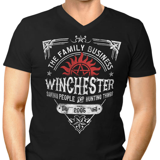 The Family Business - Men's V-Neck