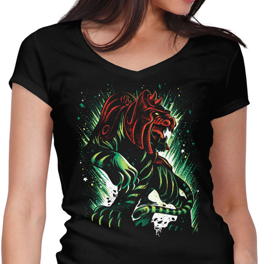 The Fighting Tiger - Women's V-Neck