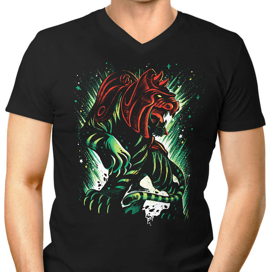 The Fighting Tiger - Men's V-Neck