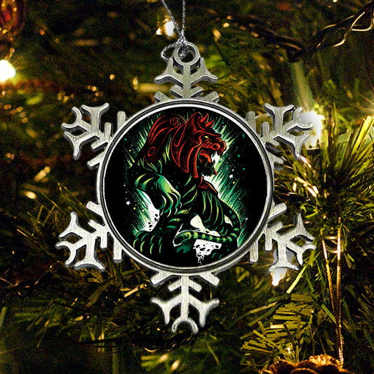 The Fighting Tiger - Ornament