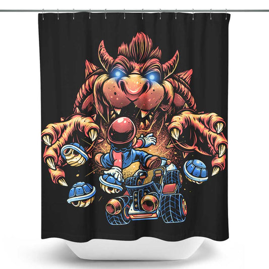 The Final Boss - Shower Curtain