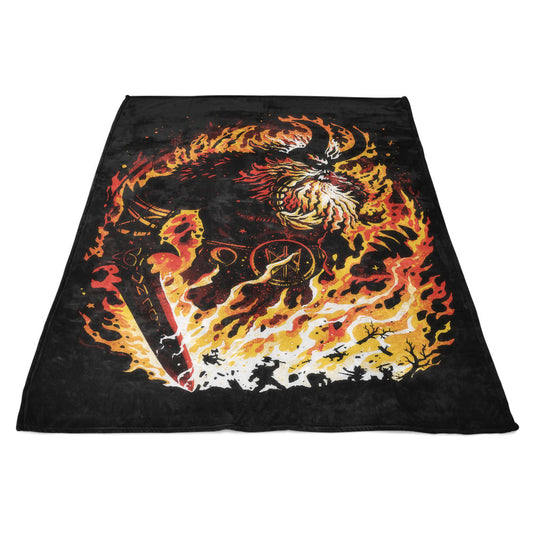 The Fire Giant - Fleece Blanket