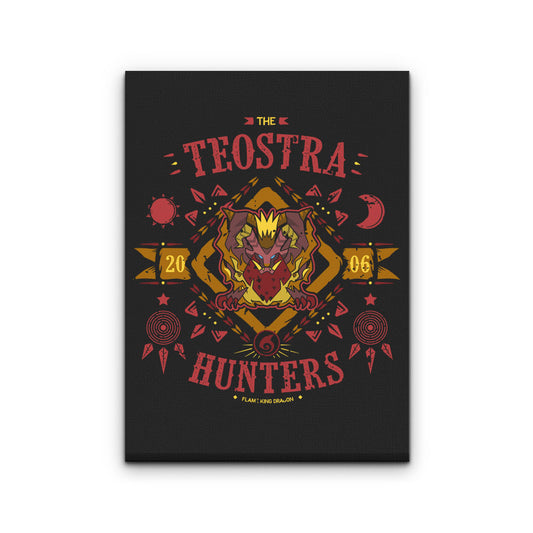 The Flame King - Canvas Print