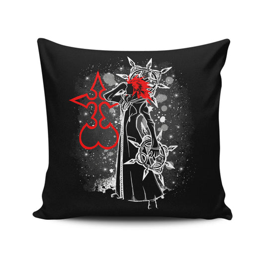 The Flurry of Dancing Flames - Throw Pillow