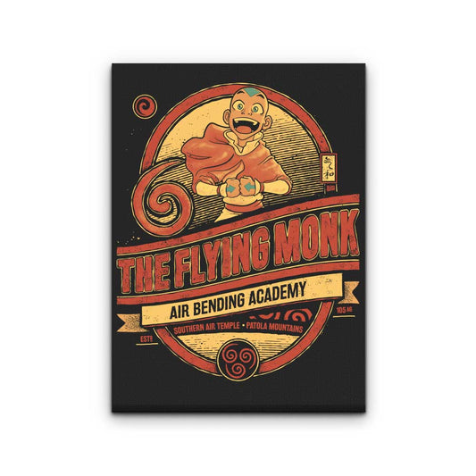 The Flying Monk - Canvas Print