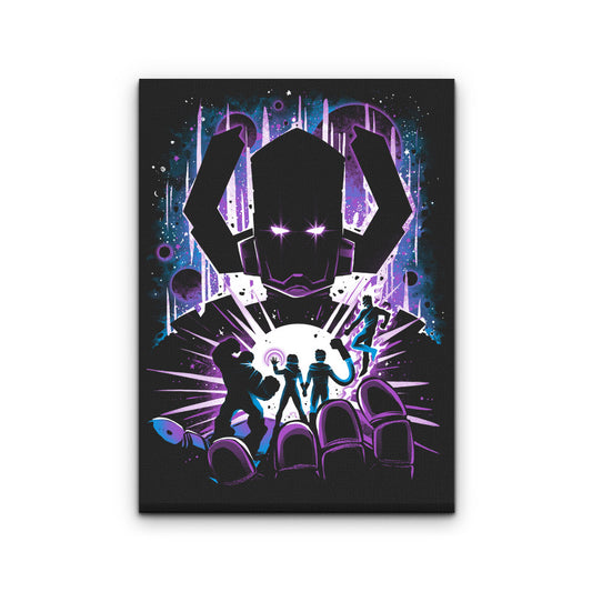 The Galactic Devastator - Canvas Print