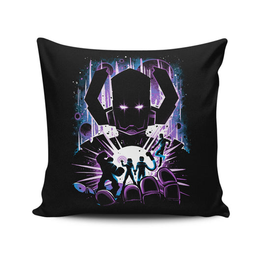 The Galactic Devastator - Throw Pillow
