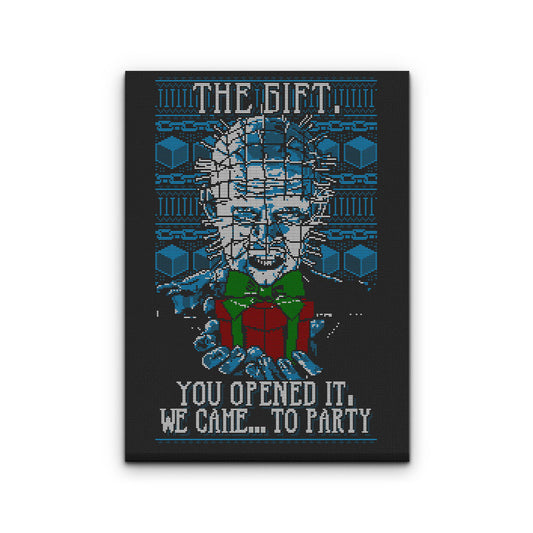 The Gift Sweater - Canvas Print