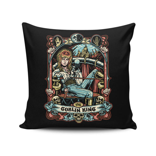 The Goblin King - Throw Pillow