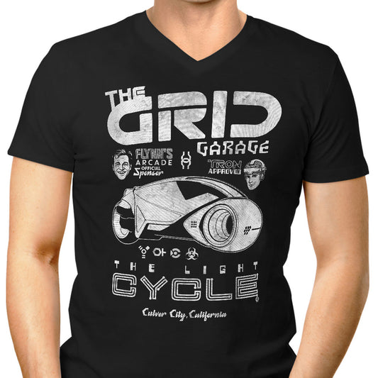 The Grid Garage - Men's V-Neck
