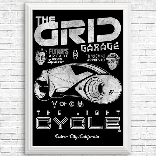 The Grid Garage - Posters & Prints