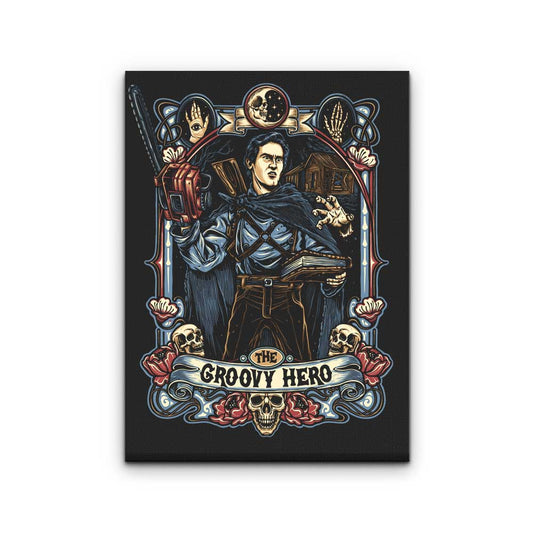 The Groovy Hero - Canvas Print