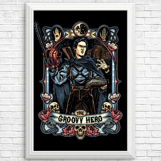 The Groovy Hero - Posters & Prints