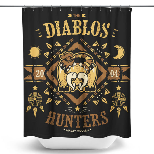 The Horned Wyvern - Shower Curtain