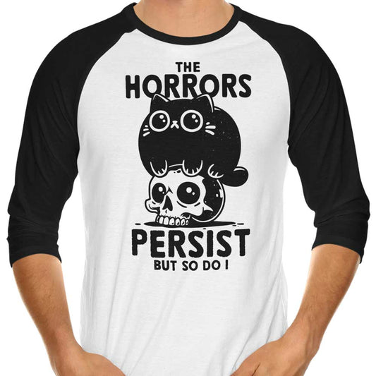 The Horror Survivor - 3/4 Sleeve Raglan T-Shirt