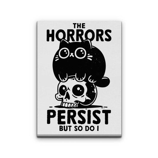 The Horror Survivor - Canvas Print