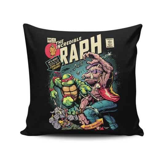 The Incredible Raph - Throw Pillow