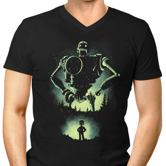 The Iron Hero - Men's V-Neck