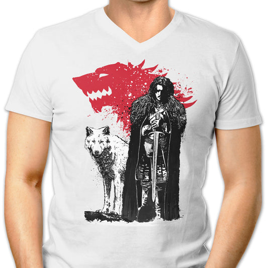 The King and the Wolf - Men's V-Neck