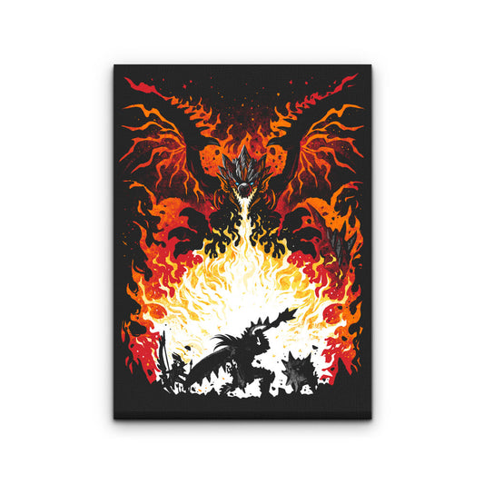 The King of the Skies - Canvas Print