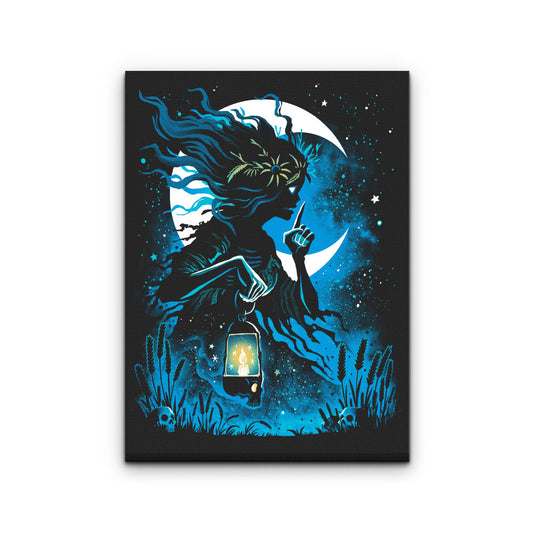 The Lady Midnight - Canvas Print