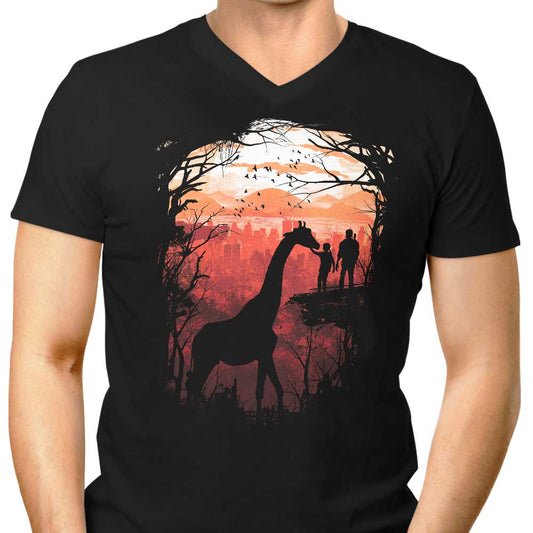The Last Sunset - Men's V-Neck