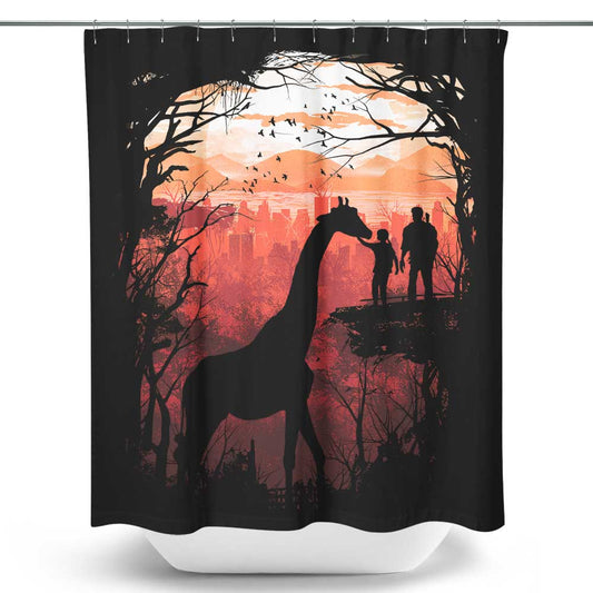 The Last Sunset - Shower Curtain