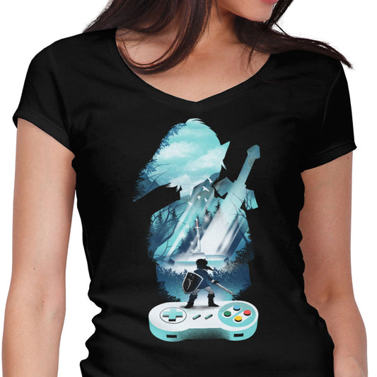 The Legends Past - Women's V-Neck