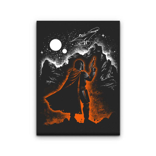 The Lone Hunter - Canvas Print