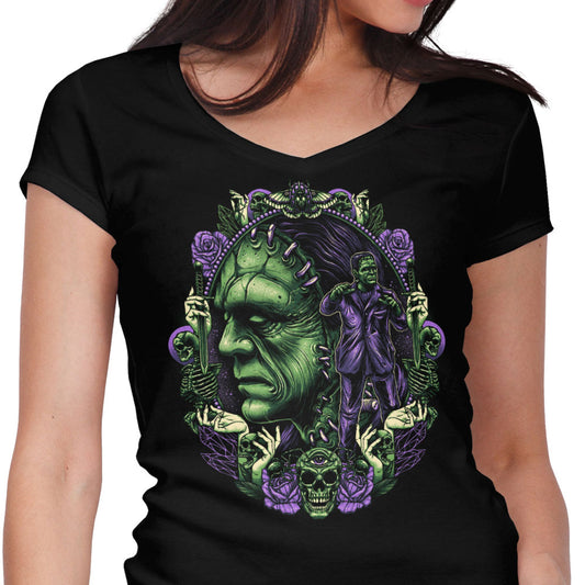 The Lonely Monster - Women's V-Neck