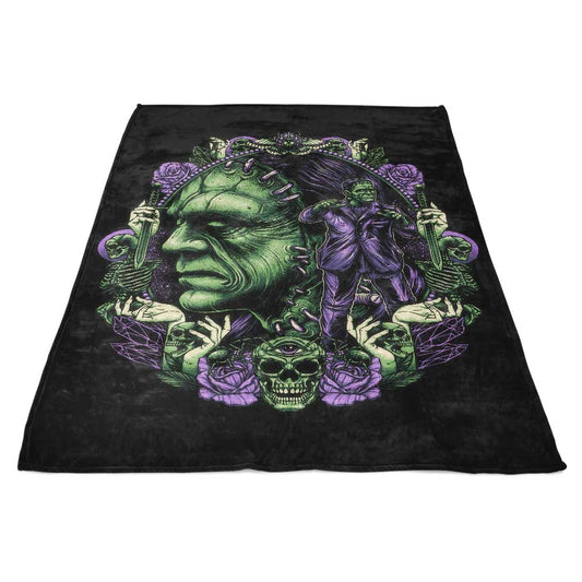 The Lonely Monster - Fleece Blanket