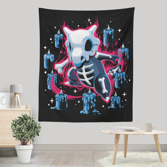The Lonely Skeleton - Wall Tapestry