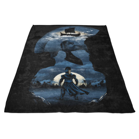 The Long Way Home - Fleece Blanket