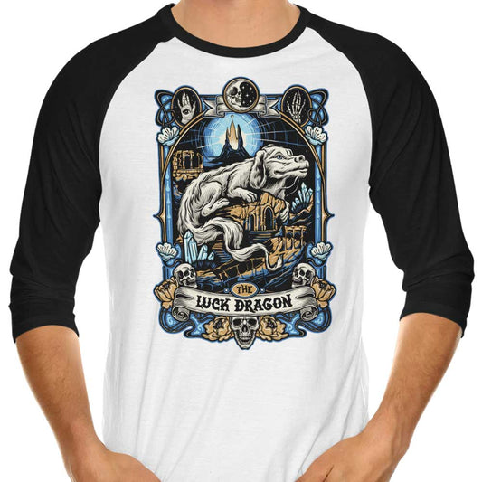 The Luck Dragon - 3/4 Sleeve Raglan T-Shirt