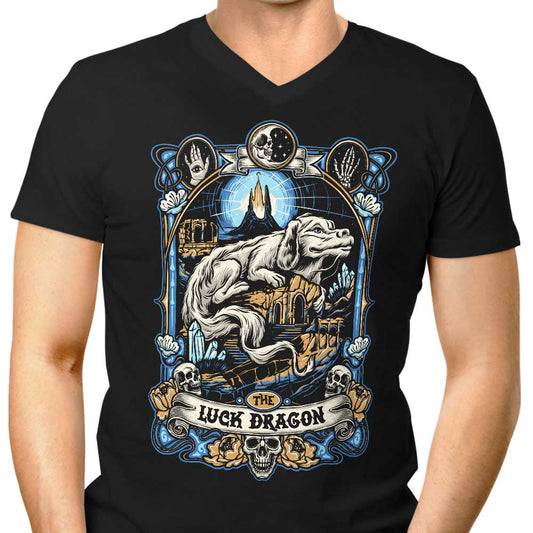 The Luck Dragon - Men's V-Neck