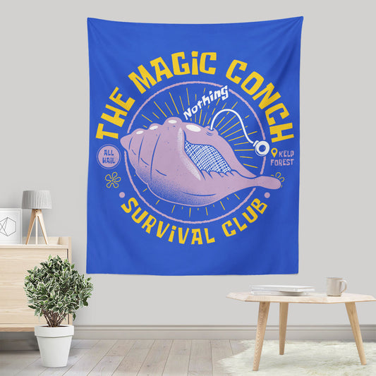 The Magic Conch - Wall Tapestry