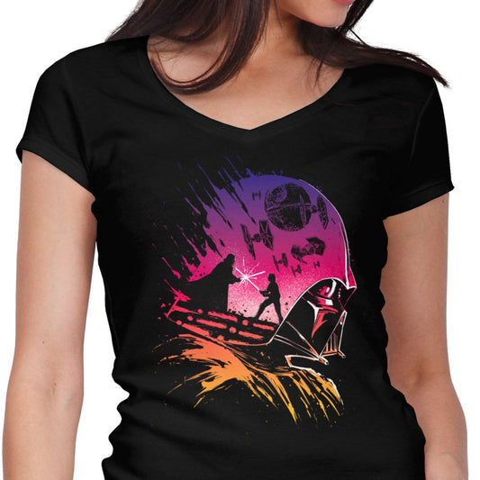 The Mask of the Father - Women's V-Neck