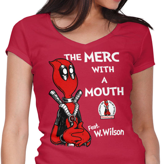 The Merc with a Mouth - Women's V-Neck