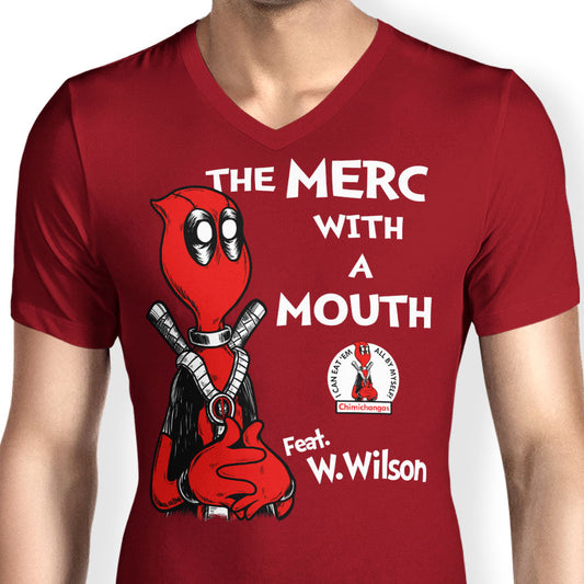The Merc with a Mouth - Men's V-Neck