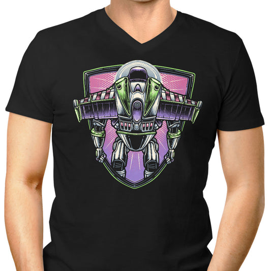 The Mission Beyond Infinity - Men's V-Neck