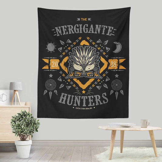 The Nergigante Hunters - Wall Tapestry