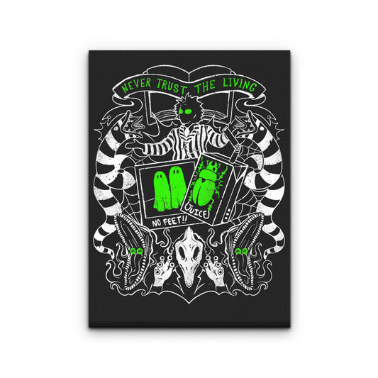 The Nether Emblem - Canvas Print