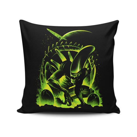 The Offspring of Xeno - Throw Pillow