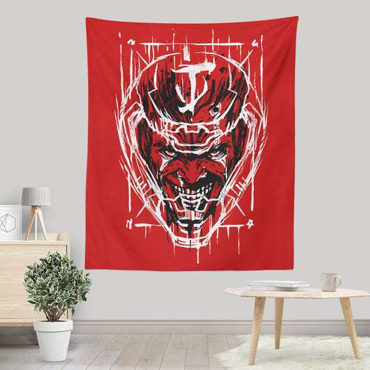 The Only Face They Fear - Wall Tapestry