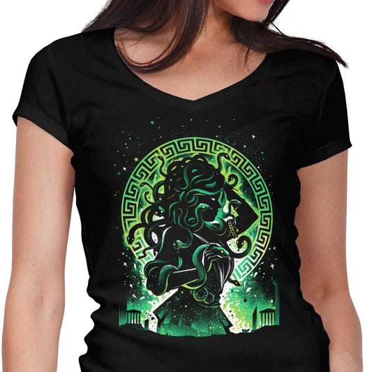 The Petrifying Gaze - Women's V-Neck